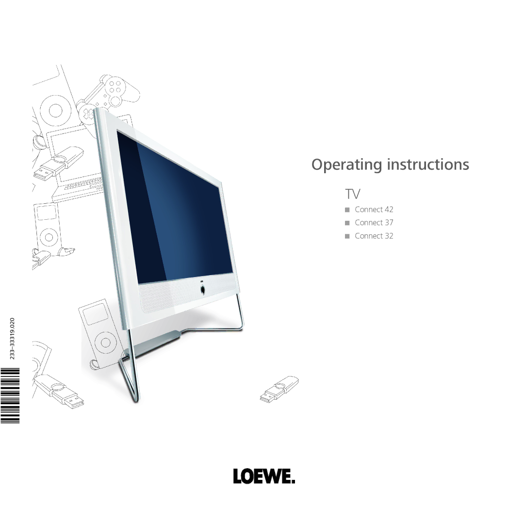 Loewe 32 manual Operating instructions 