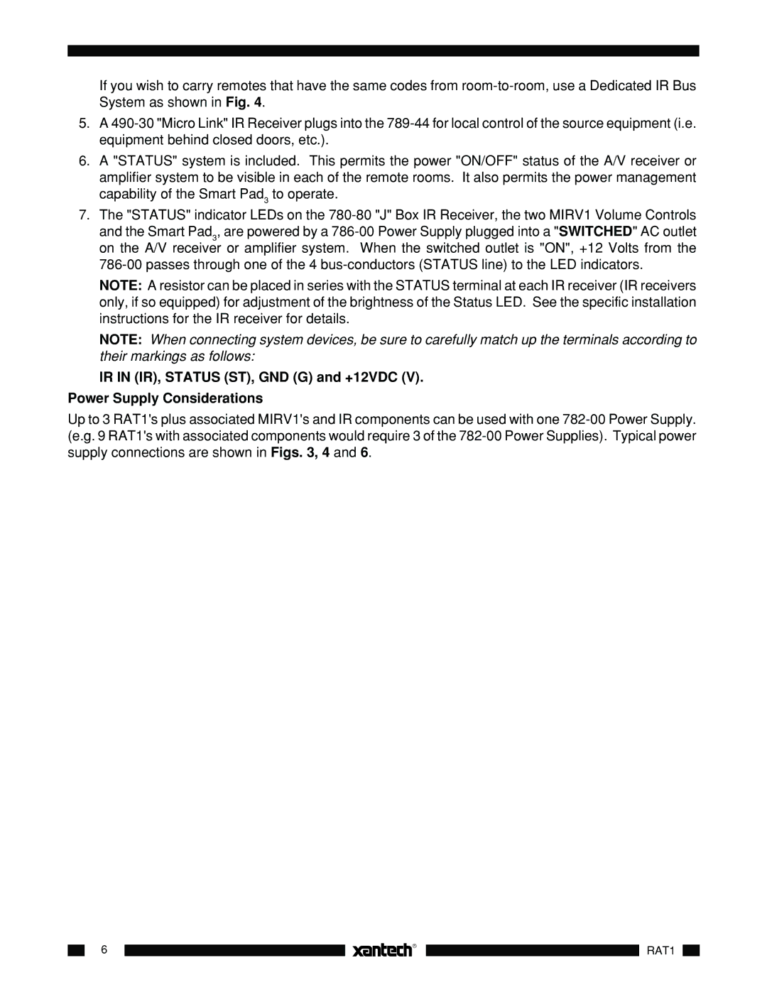 Logic 3 RAT 1 specifications RAT1 