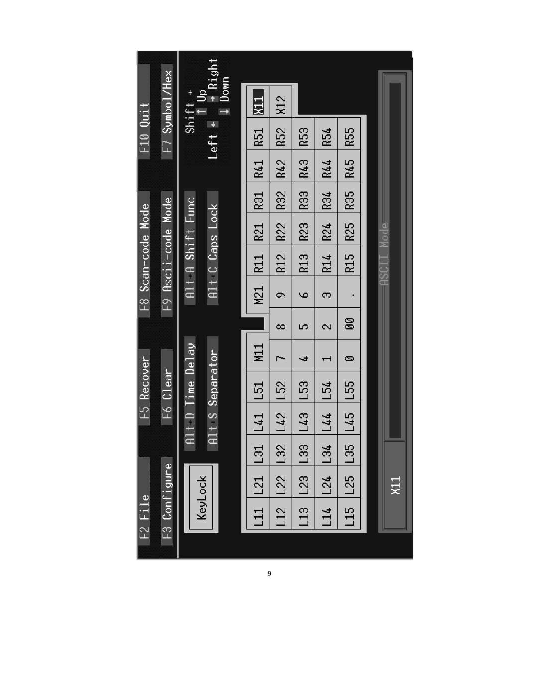 Logic Controls KB5000 user manual 