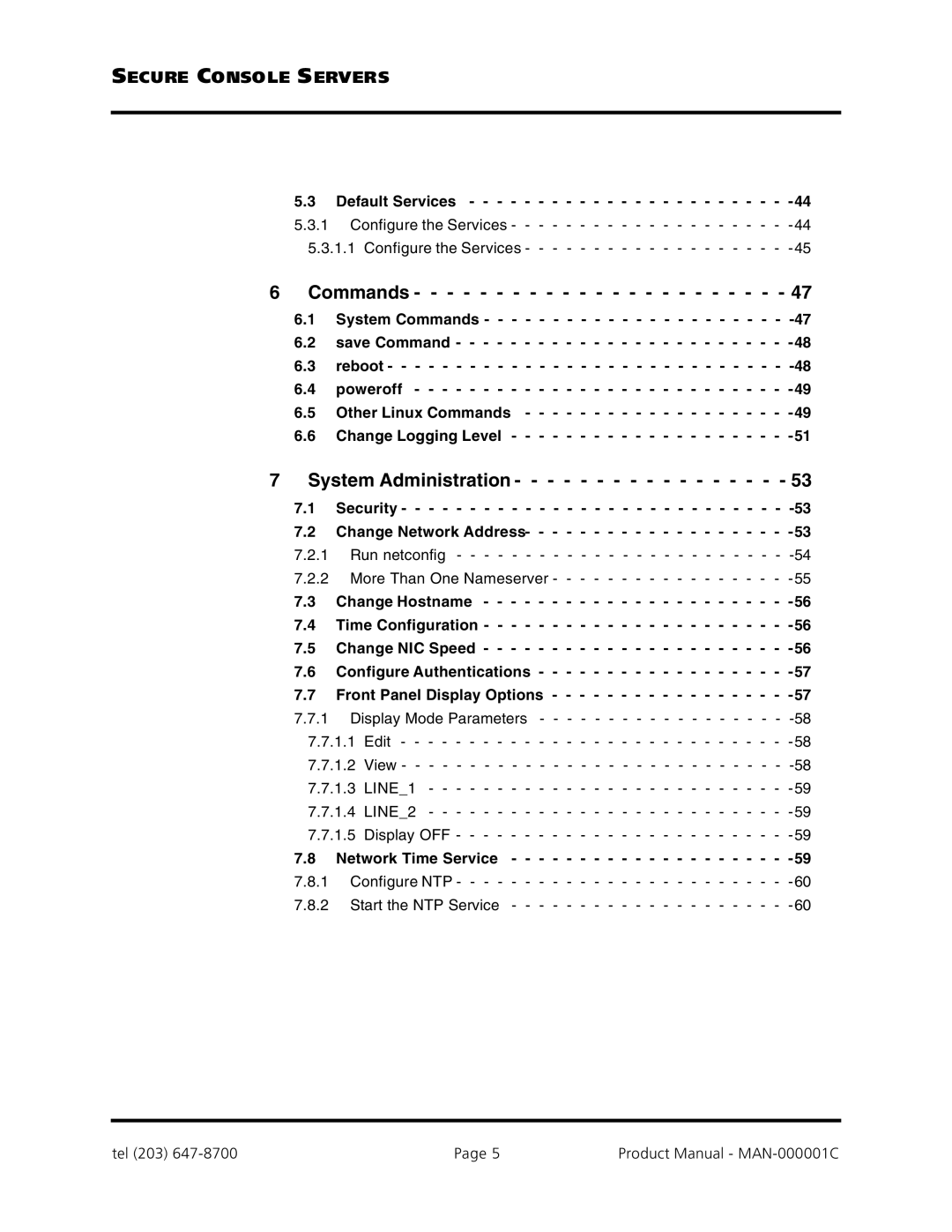 Logical Solutions SCS-R manual Commands 