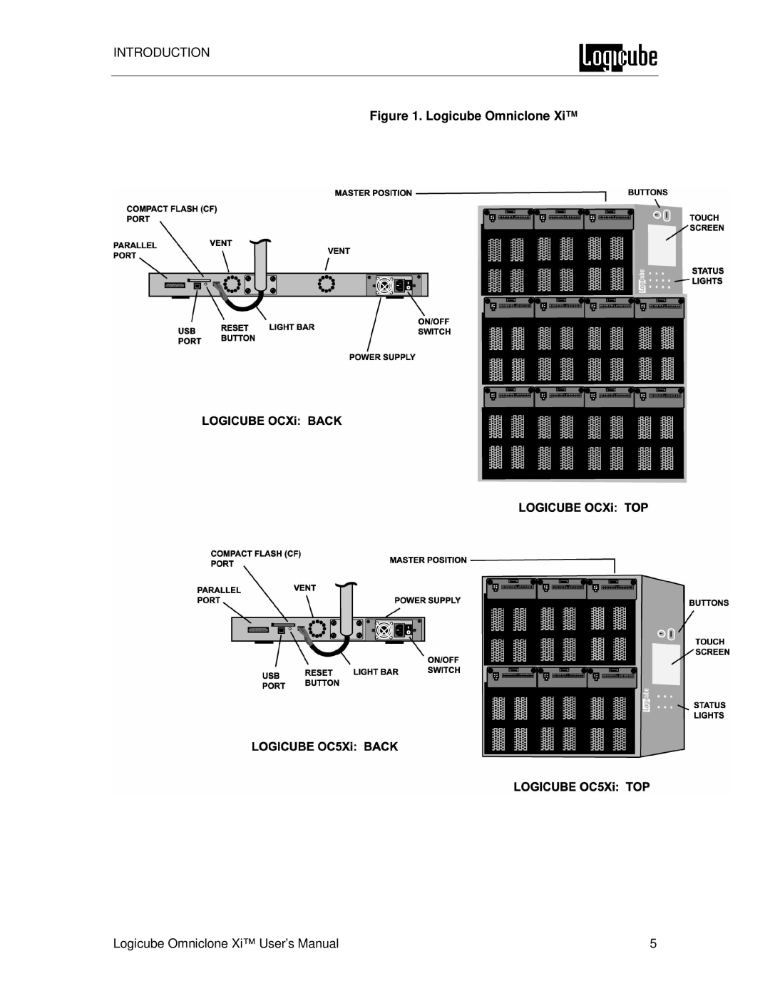 Logicube Omniclone Xi user manual Logicube Omniclone 