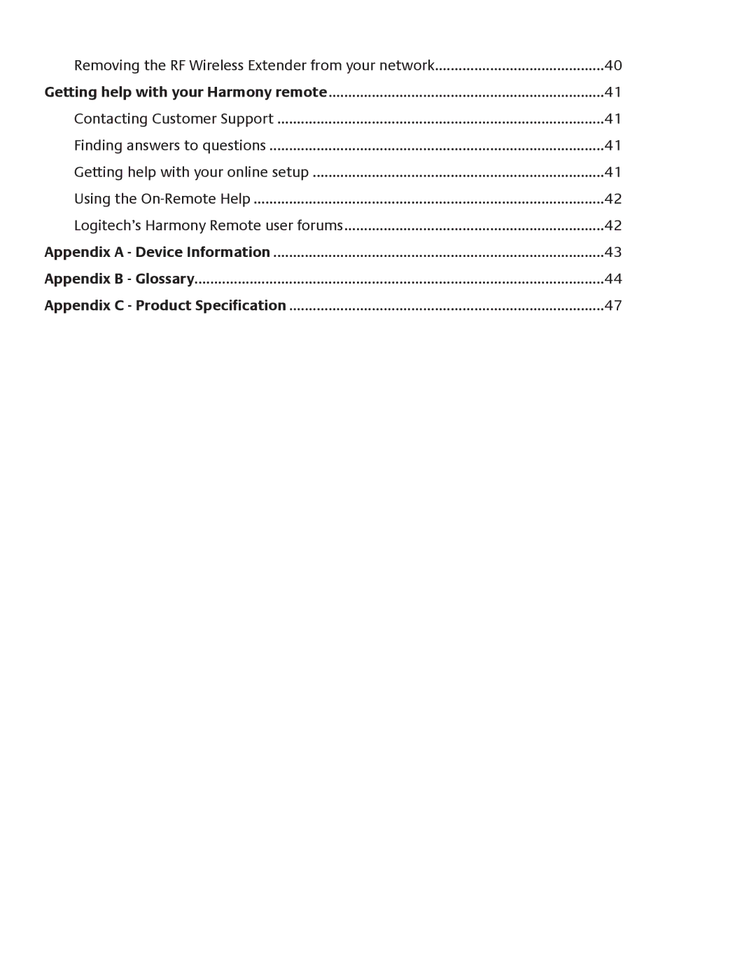 Logitech 1100 user manual 