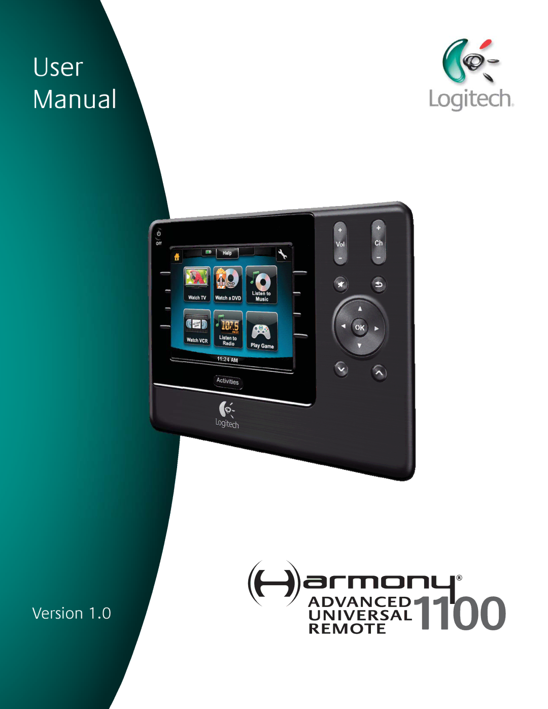 Logitech 1100 user manual Version 