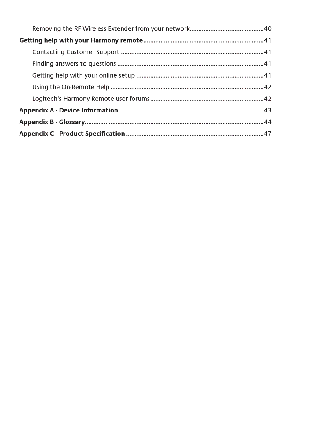 Logitech 1100 user manual 