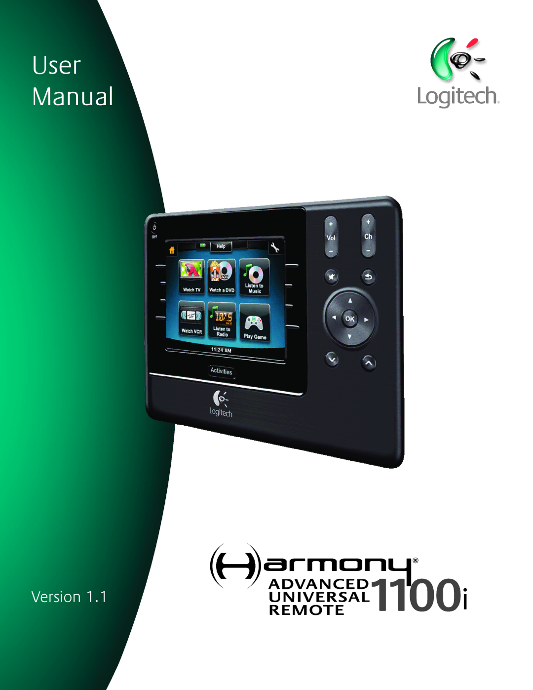 Logitech 1100i user manual User Manual 