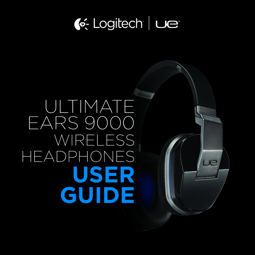 Logitech 9000 manual User Guide, Ultimate Ears, Wireless Headphones 