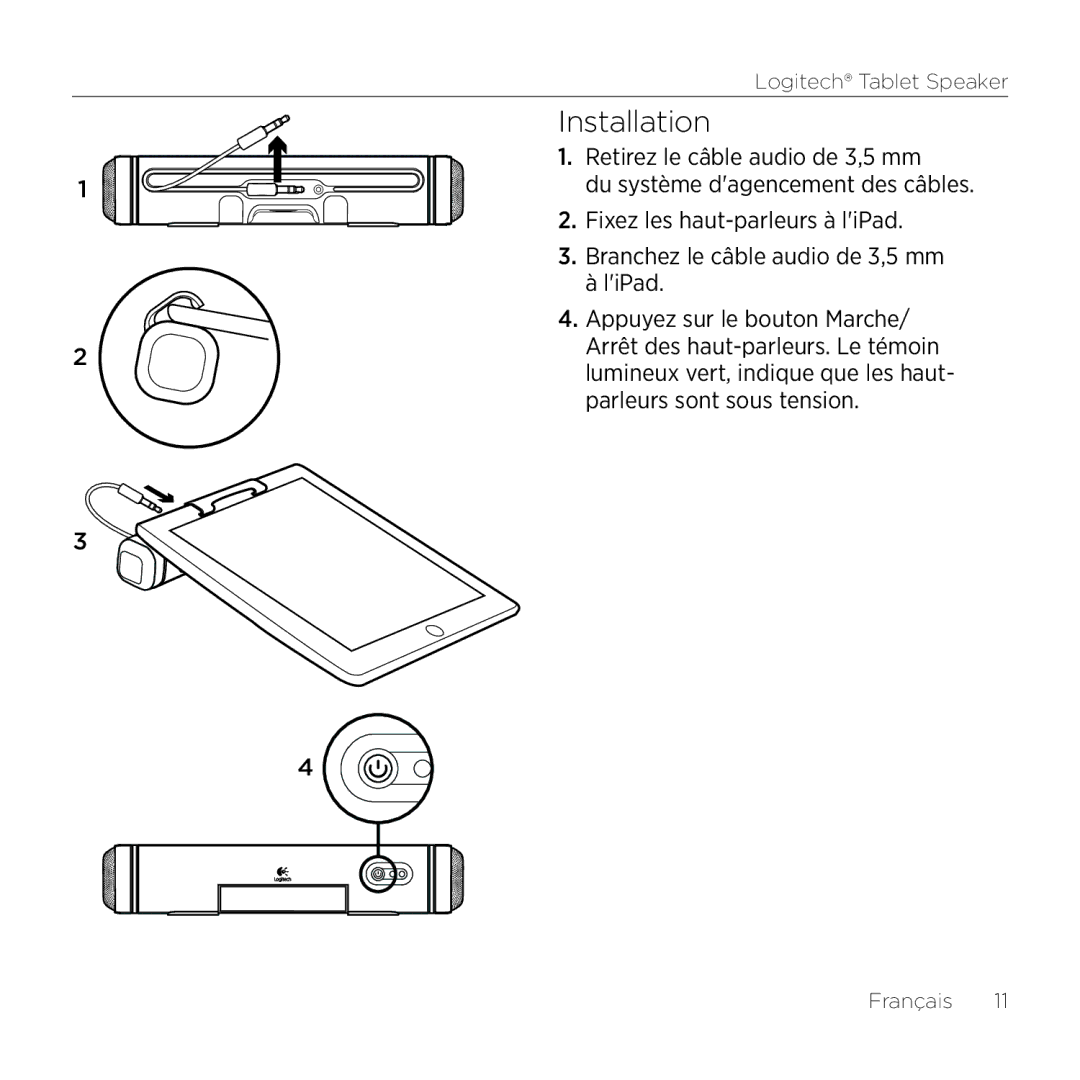 Logitech 984-000193 manual Installation 