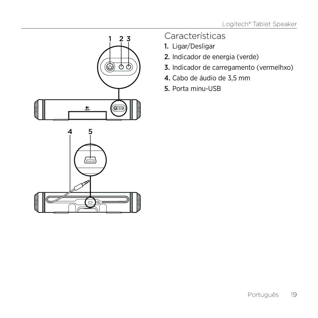 Logitech 984-000193 manual Características 