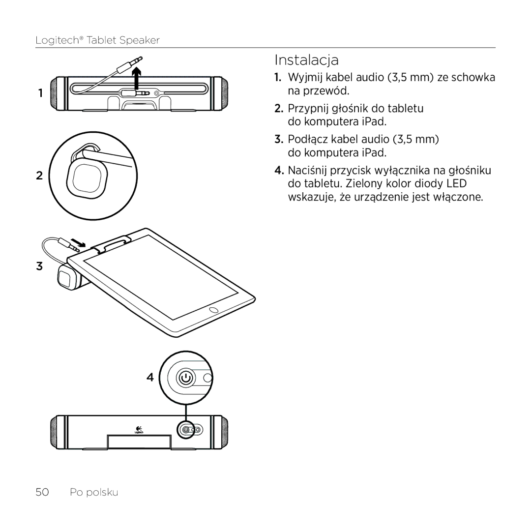 Logitech 984-000193 manual Instalacja 