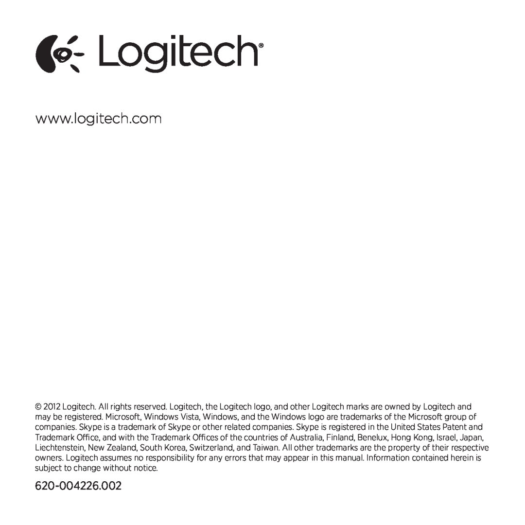 Logitech BCC950, 960-000866 manual 
