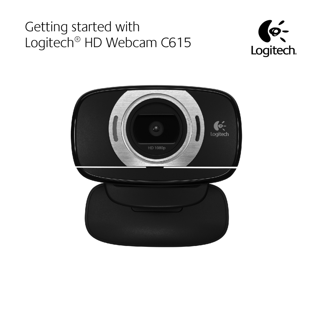 Logitech manual Getting started with Logitech HD Webcam C615 