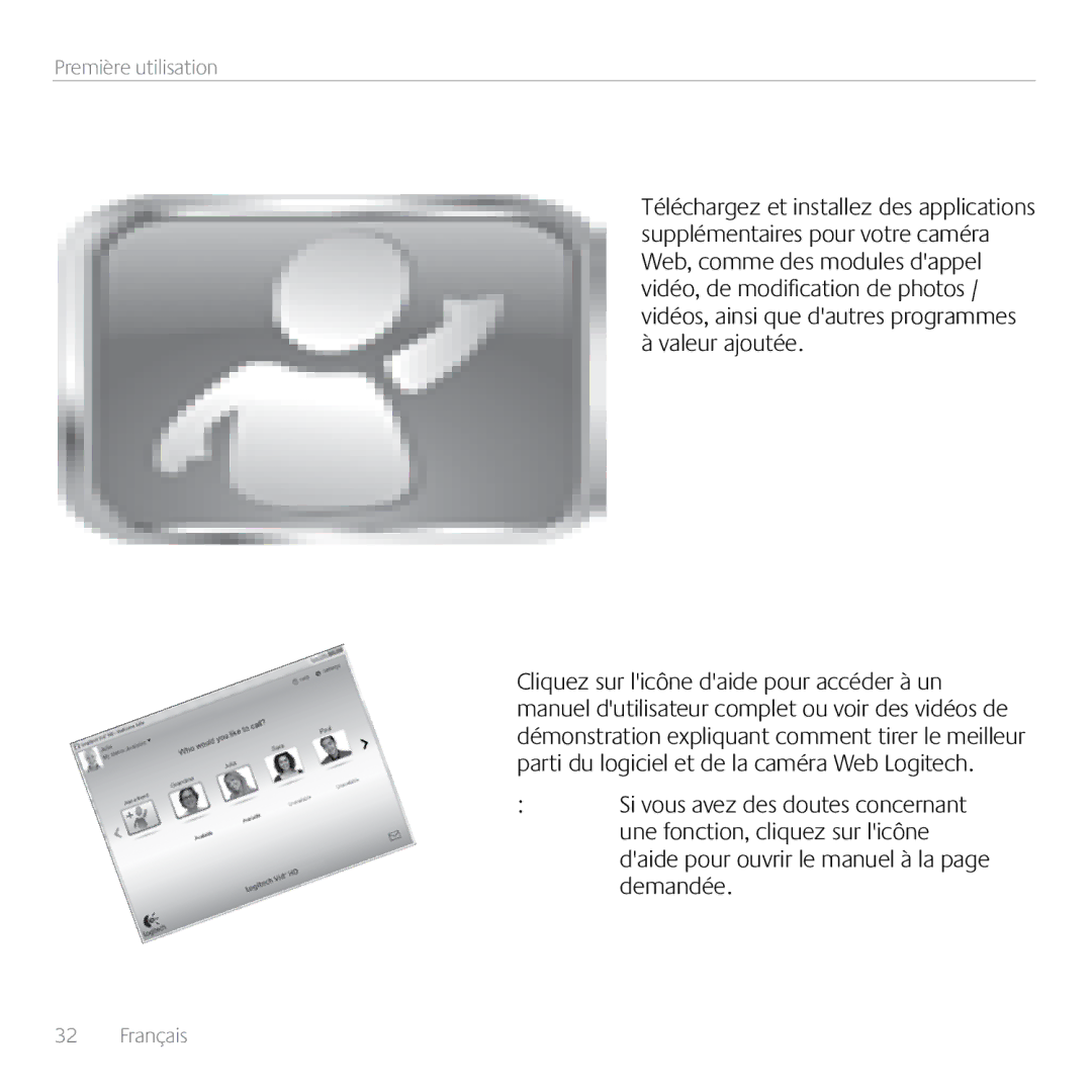 Logitech C910 manual Assistance 