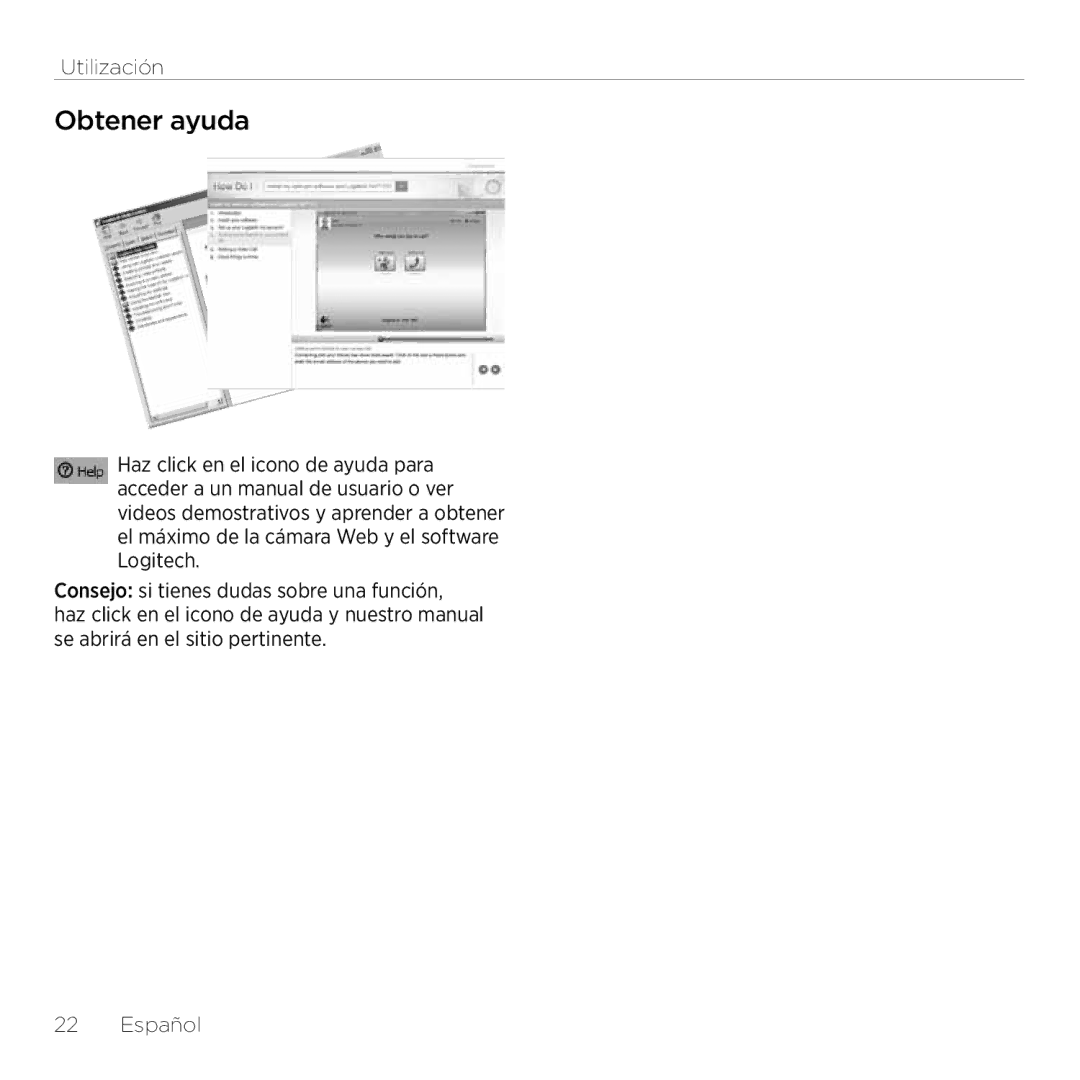 Logitech C920 setup guide Obtener ayuda 