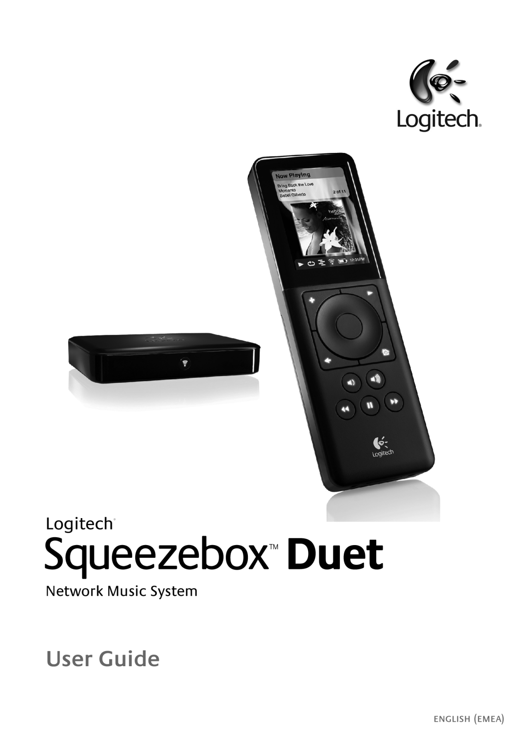 Logitech Duet manual User Guide, Logitech, Network Music System, English Emea 