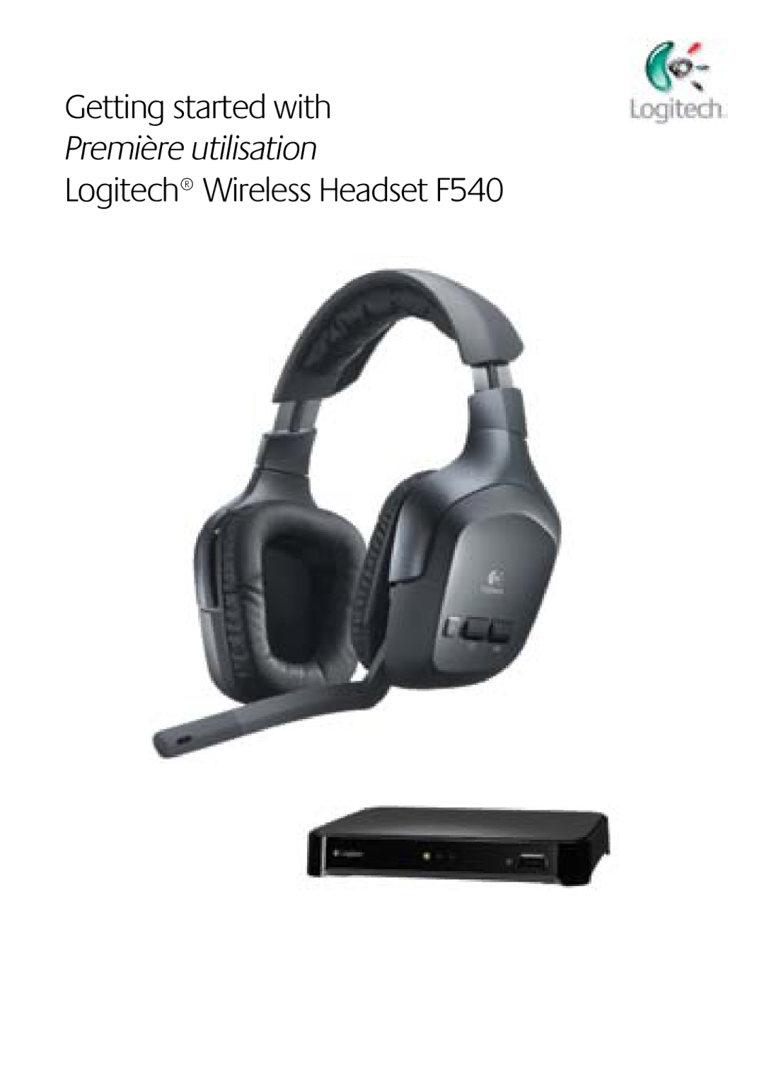 Logitech F540 manual 