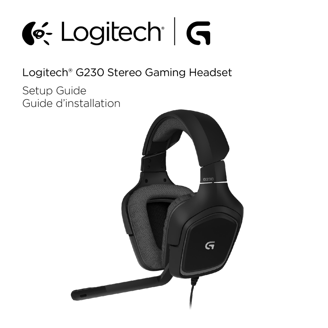 Logitech G230 setup guide 