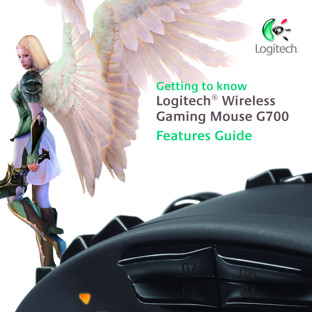 Logitech manual Logitech Wireless Gaming Mouse G700 