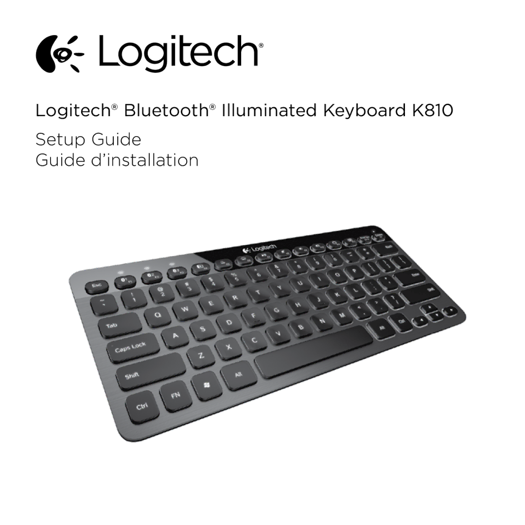 Logitech K810 setup guide 