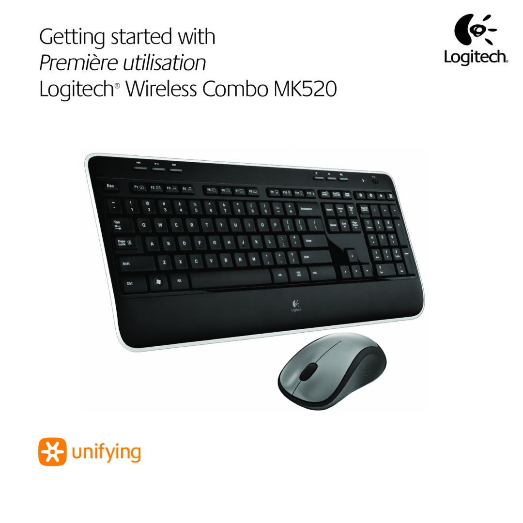 Logitech MK520 manual PHJUFDIˆ8JSFMFTT$PNCP., 