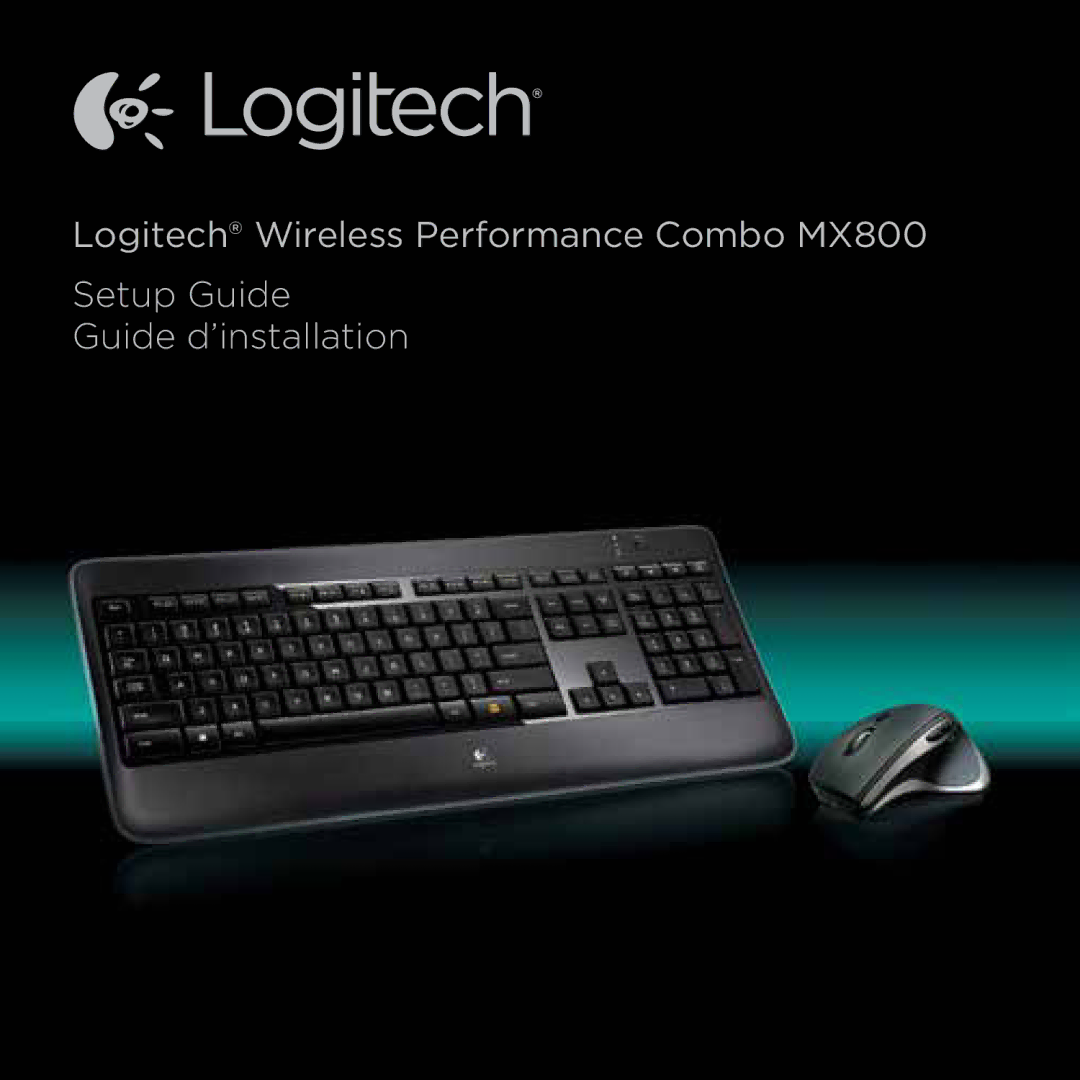 Logitech MX800 setup guide 