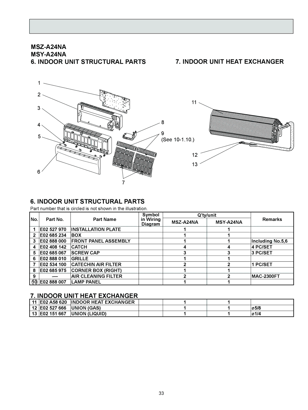 Logitech MSZ-A09NA, OB450 REVISED EDITION-B service manual See 