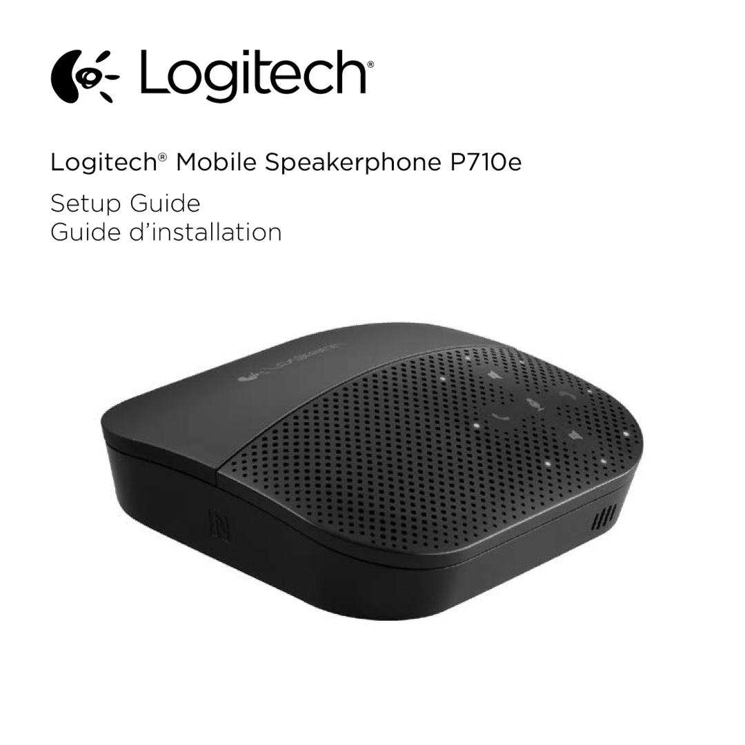 Logitech P710e setup guide 