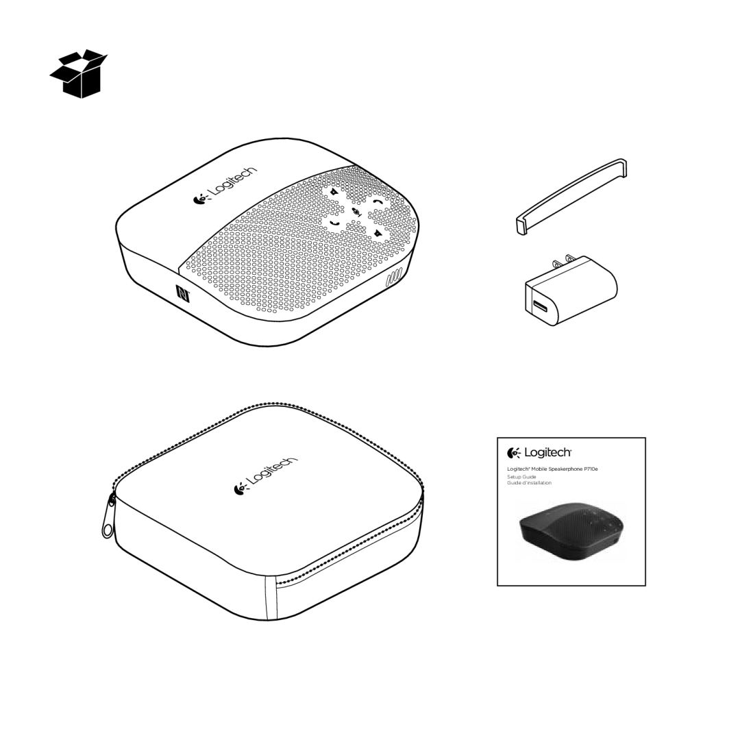 Logitech P710e setup guide 