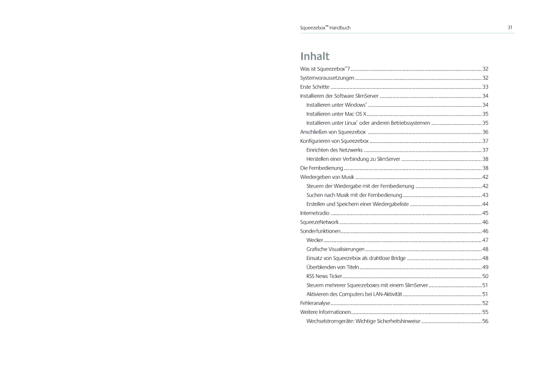 Logitech Receiver manual Inhalt 