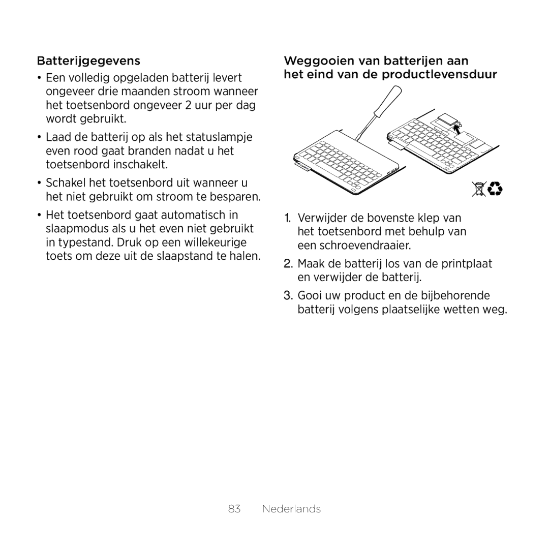 Logitech Tab4 10.1 setup guide Logitech Ultrathin Keyboard Folio Voor Samsung Galaxy Tab4 