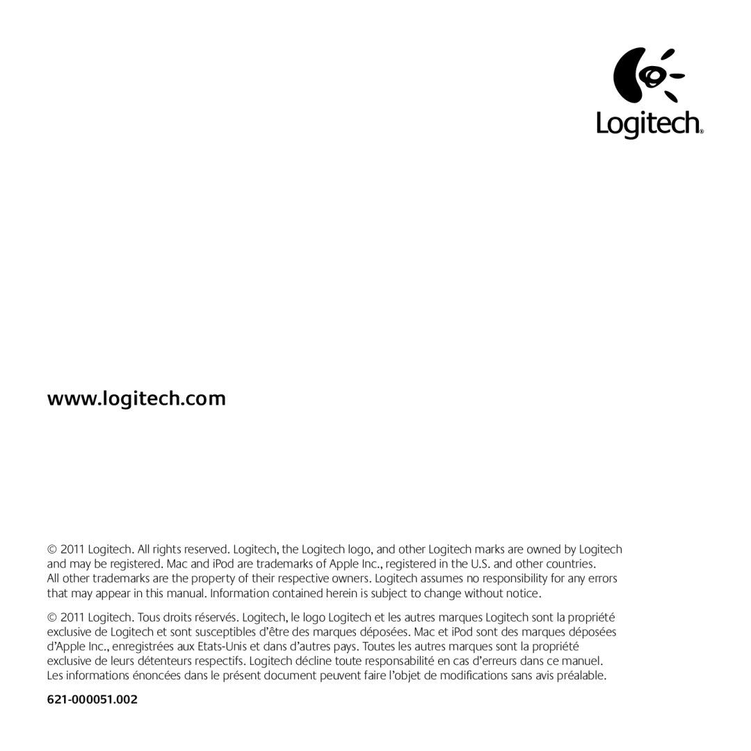 Logitech Z120 manual 621-000051.002 