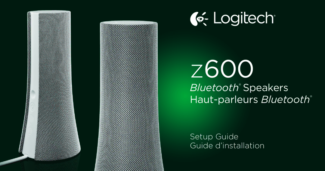 Logitech Z600 setup guide 