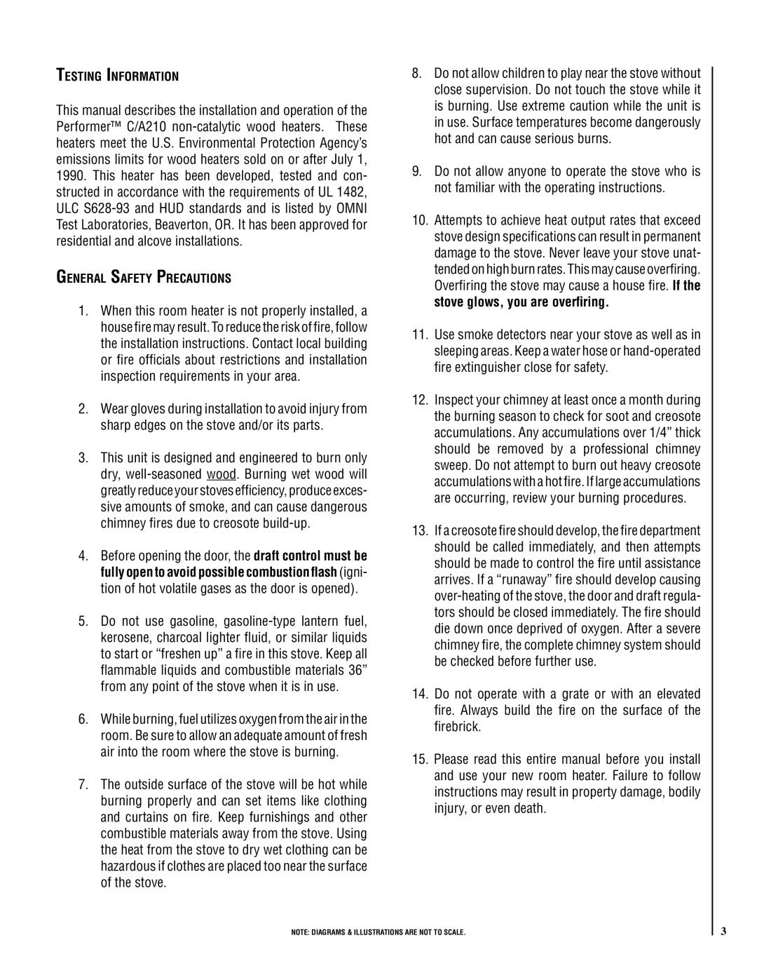 Logitek Standard Elec. Cable Manufacturing C/A210 operation manual Testing Information, General Safety Precautions 