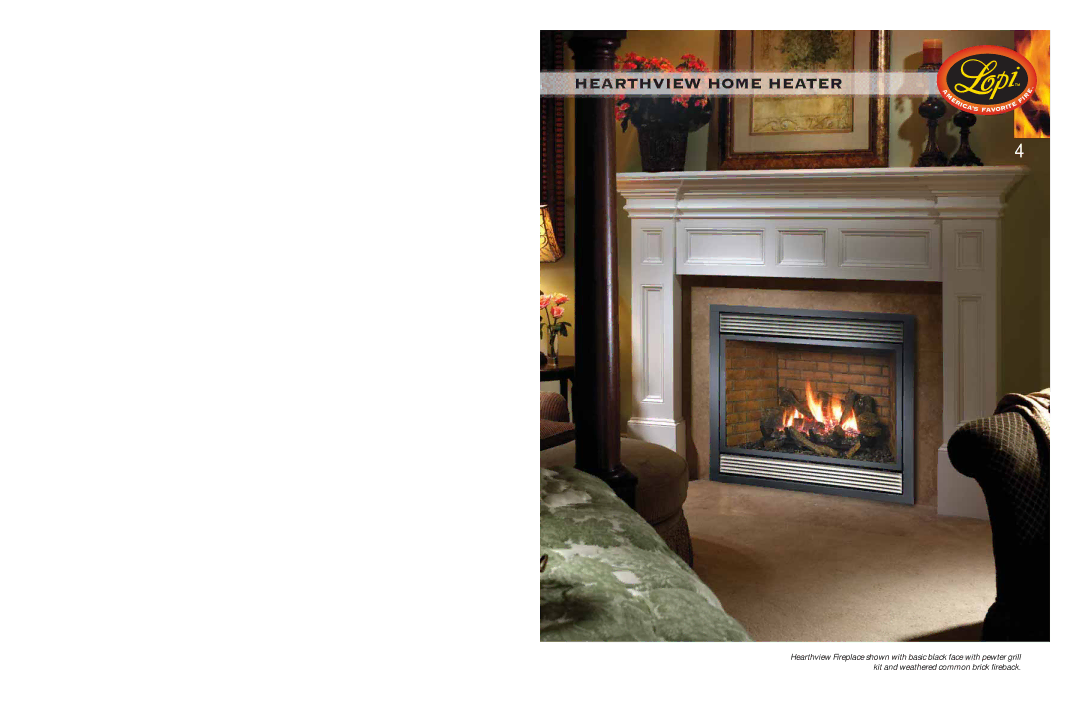 Lopi 864 HH manual Hearthview Home Heater 