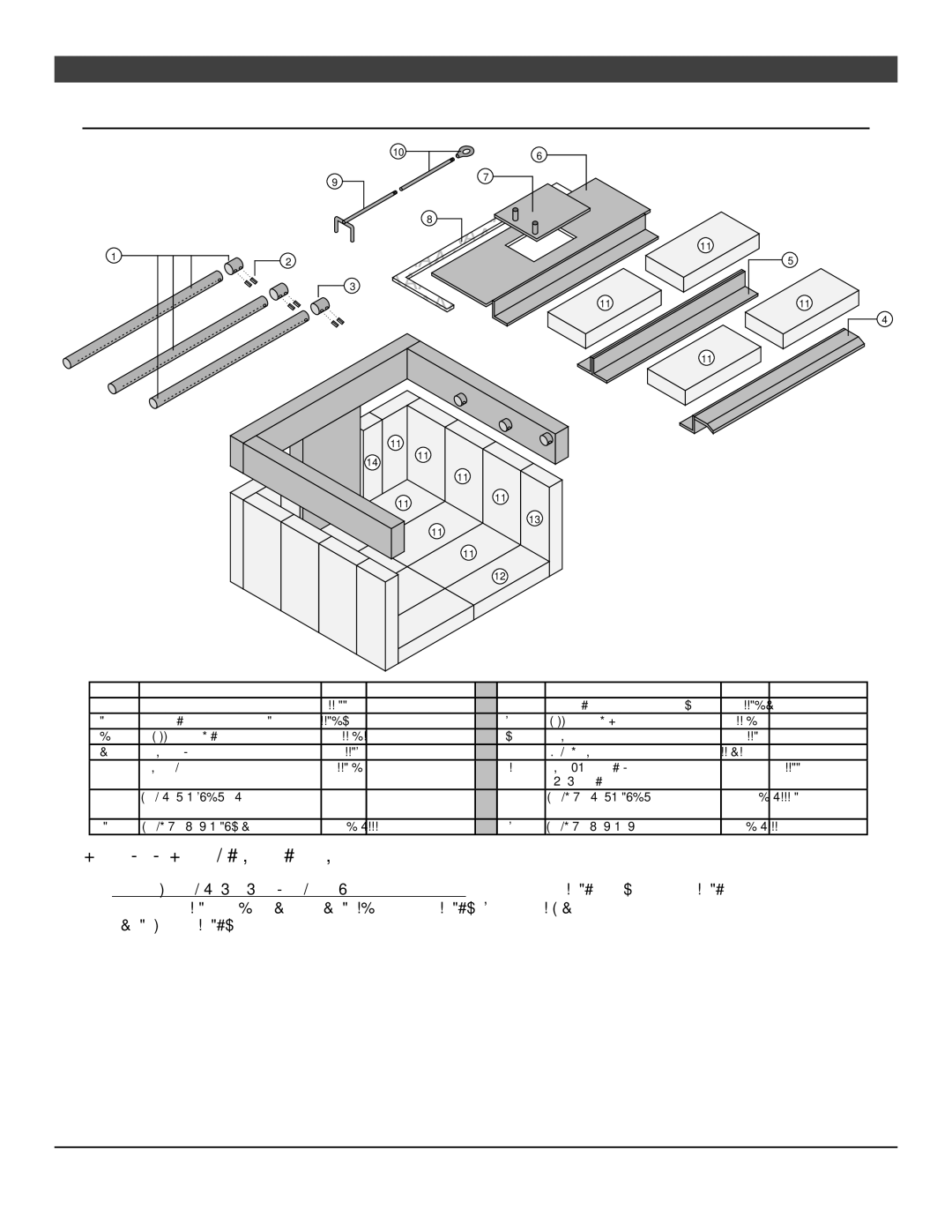 Lopi Endeavor owner manual Firebox Parts, Floor and Side Firebrick Removal & Replacement 