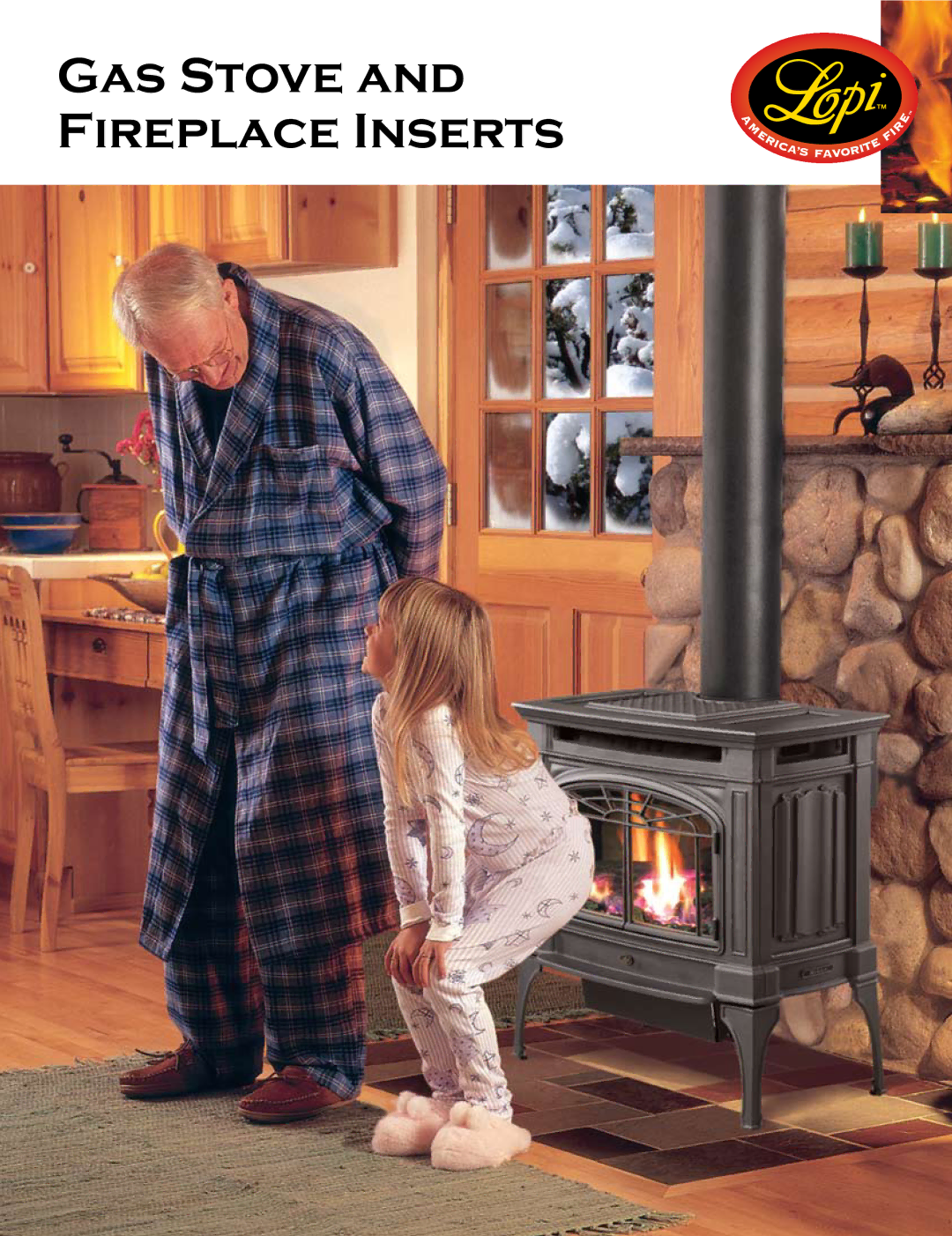 Lopi Gas Stove And Fireplace manual GAS Stove and Fireplace Inserts 