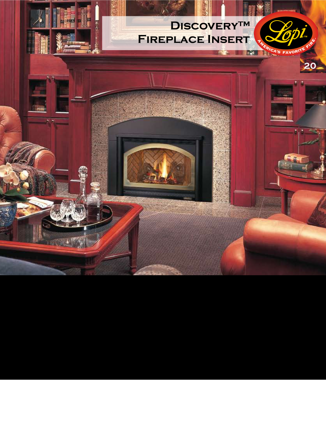 Lopi Gas Stove And Fireplace manual Discovery Fireplace Insert 
