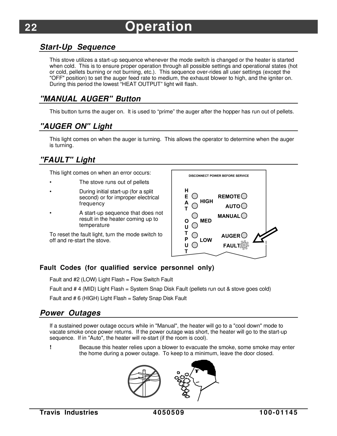 Lopi Yankee Bay Pellet Insert manual 2Operation 