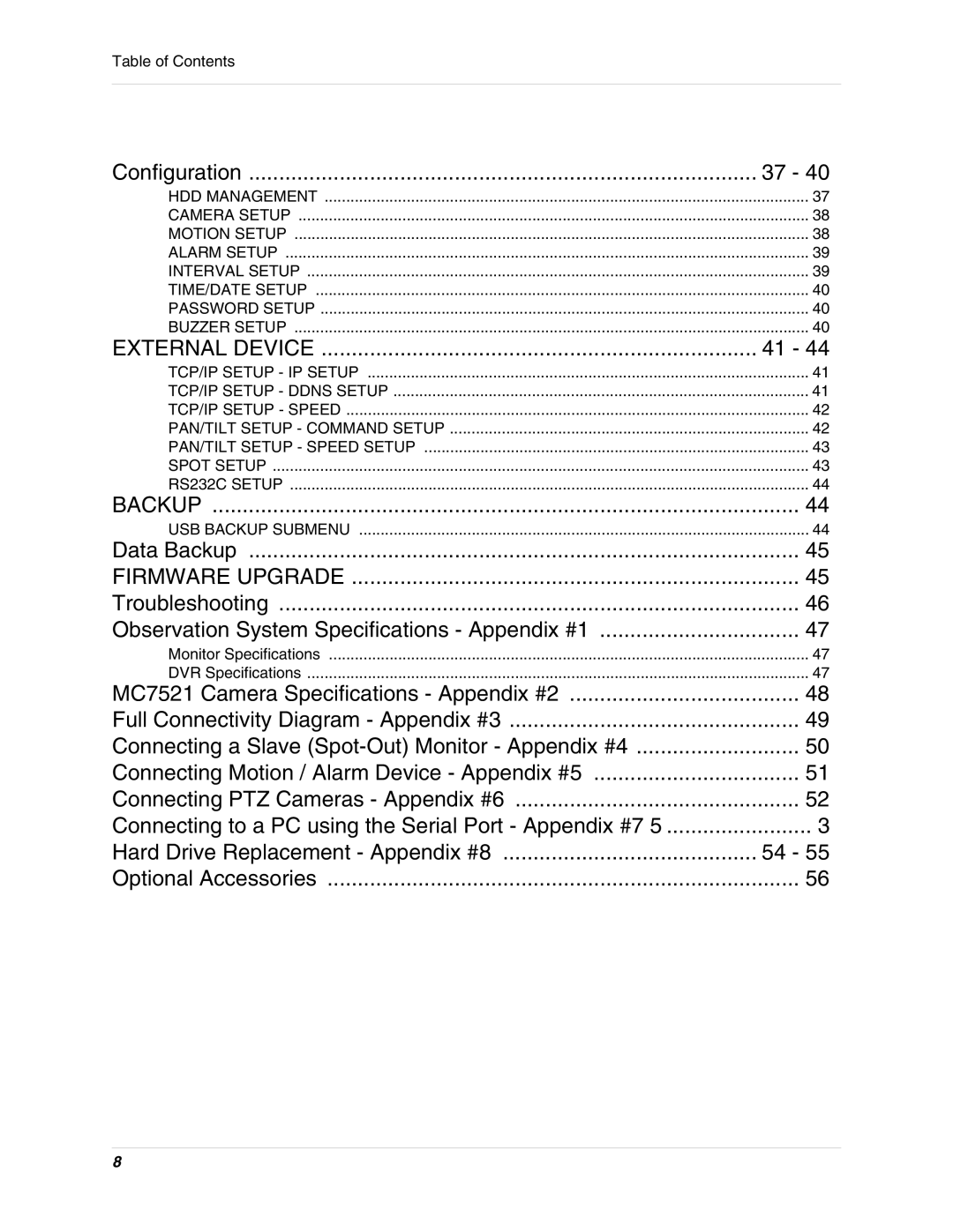 LOREX Technology L15LD400 instruction manual External Device 