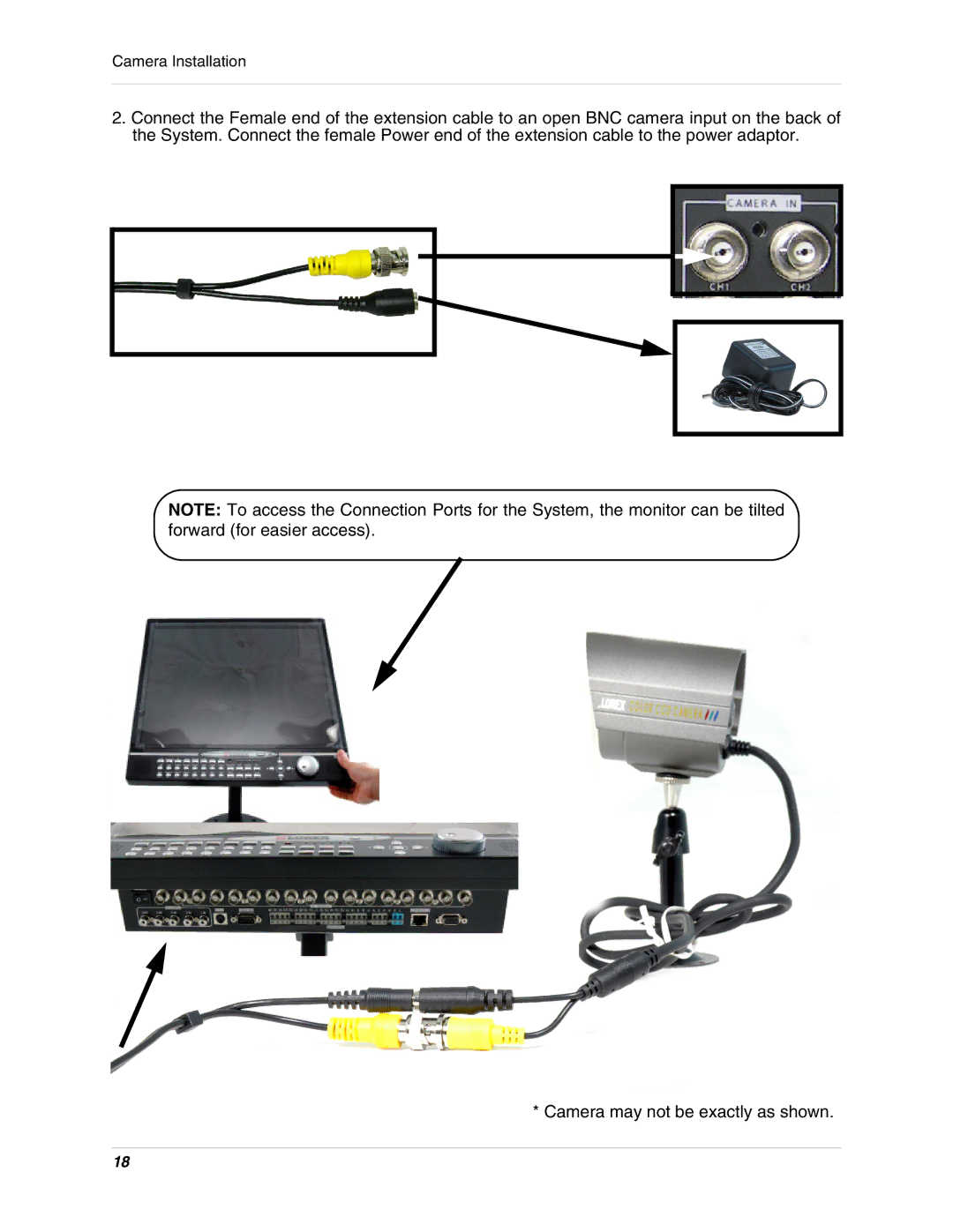 LOREX Technology L19lD1616501 instruction manual Camera Installation 