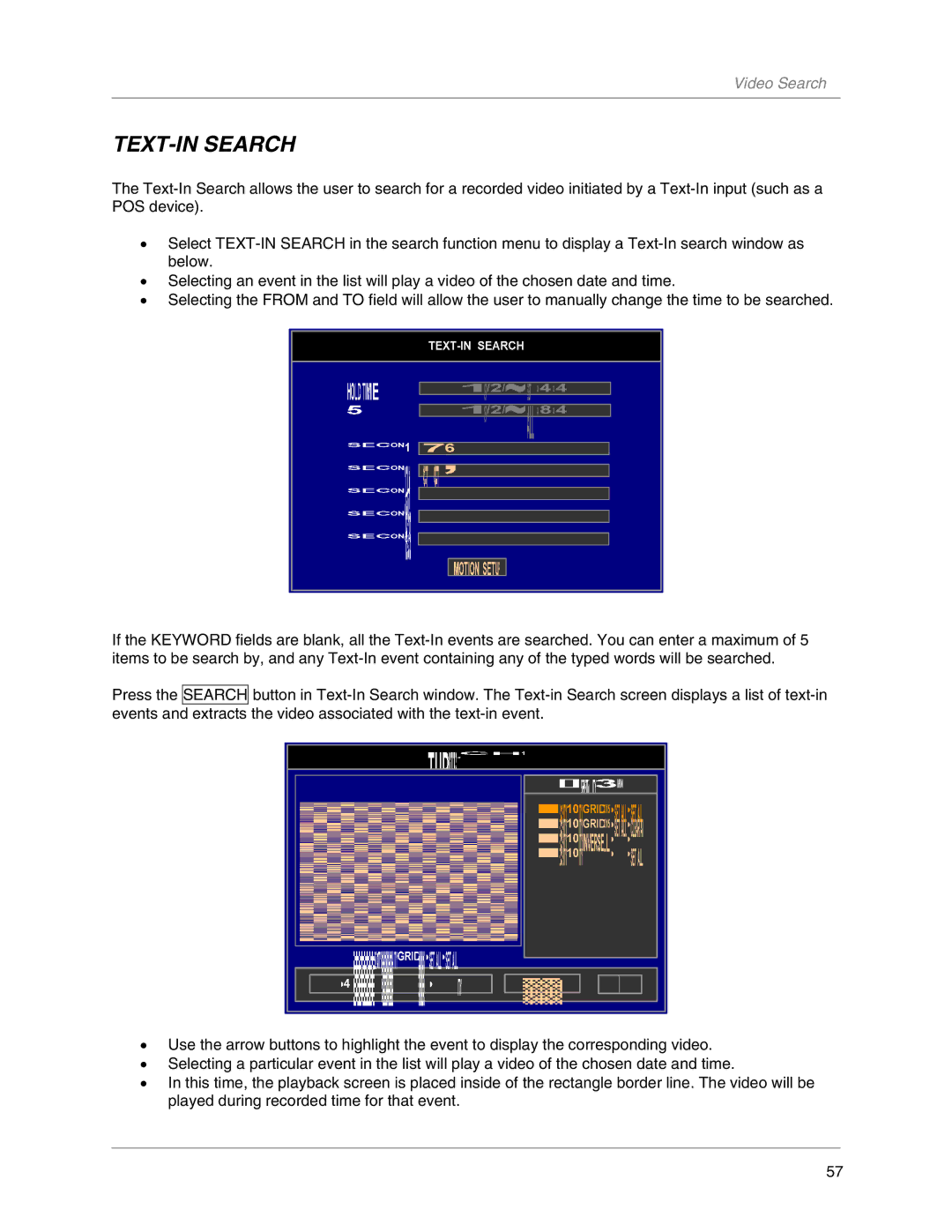 LOREX Technology L19LD800-Series instruction manual TEXT-IN Search 