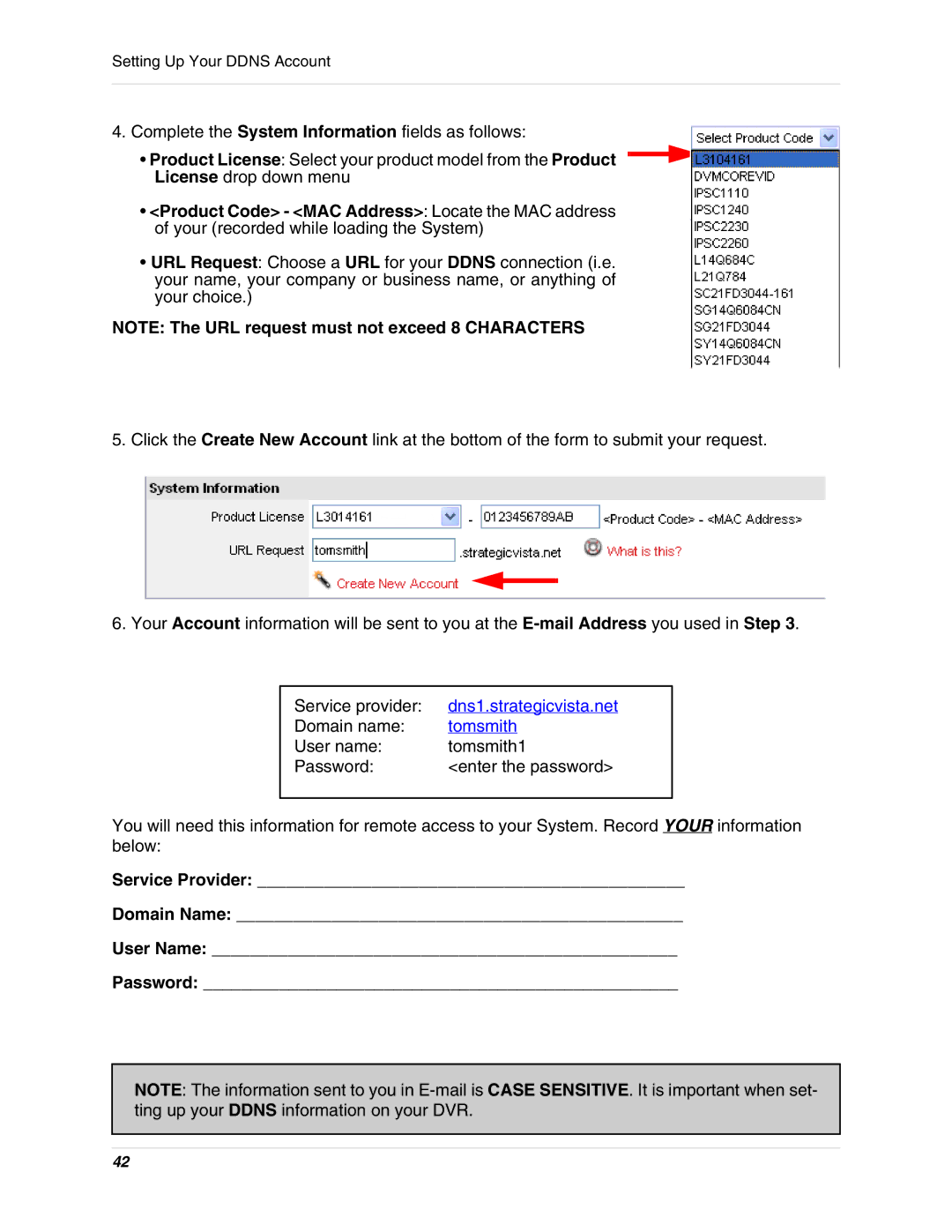 LOREX Technology L3104 instruction manual Product Code MAC Address Locate the MAC address, Tomsmith 