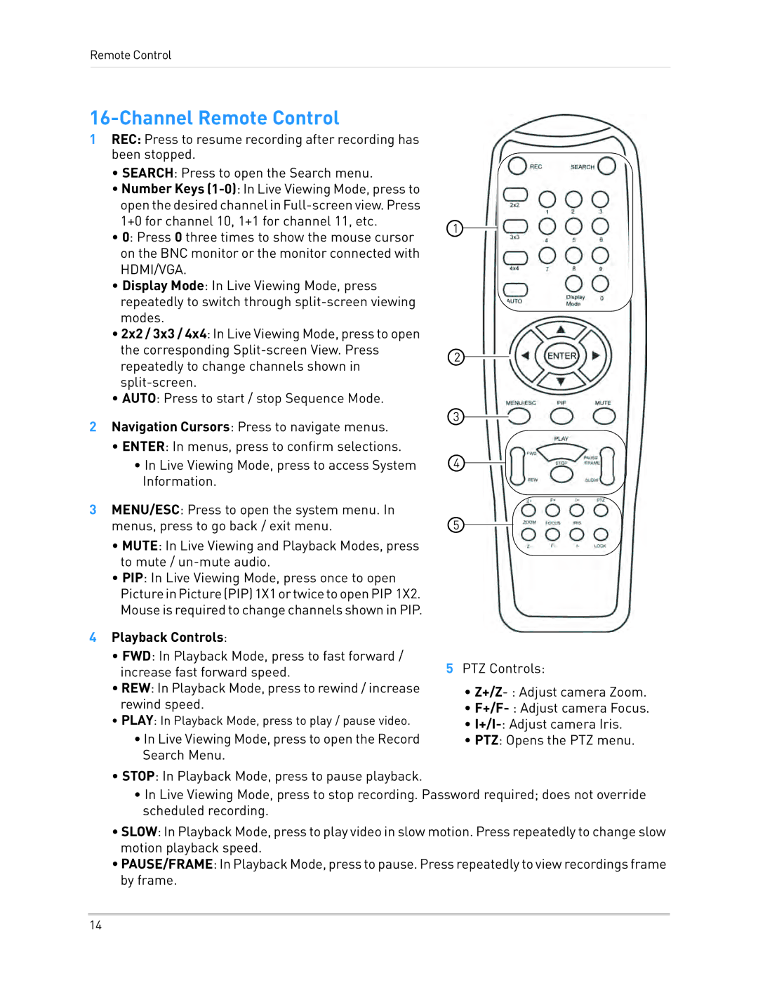 LOREX Technology LH1361001C8B, LH130 instruction manual Play In Playback Mode, press to play / pause video 