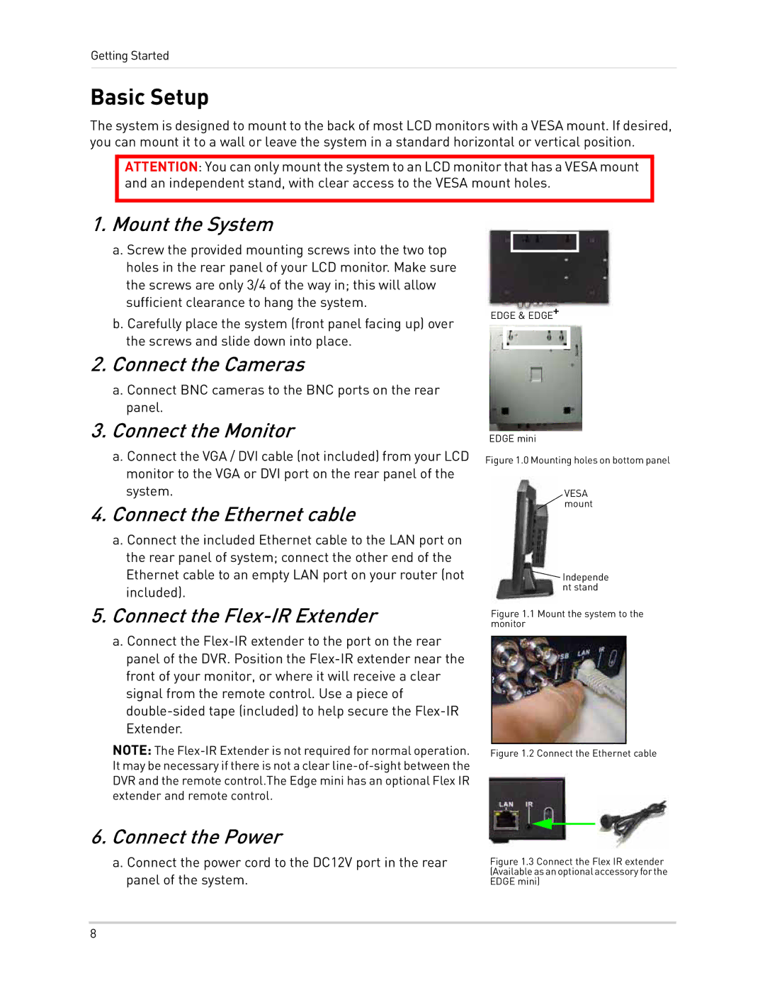 LOREX Technology LH300 Series instruction manual Basic Setup 