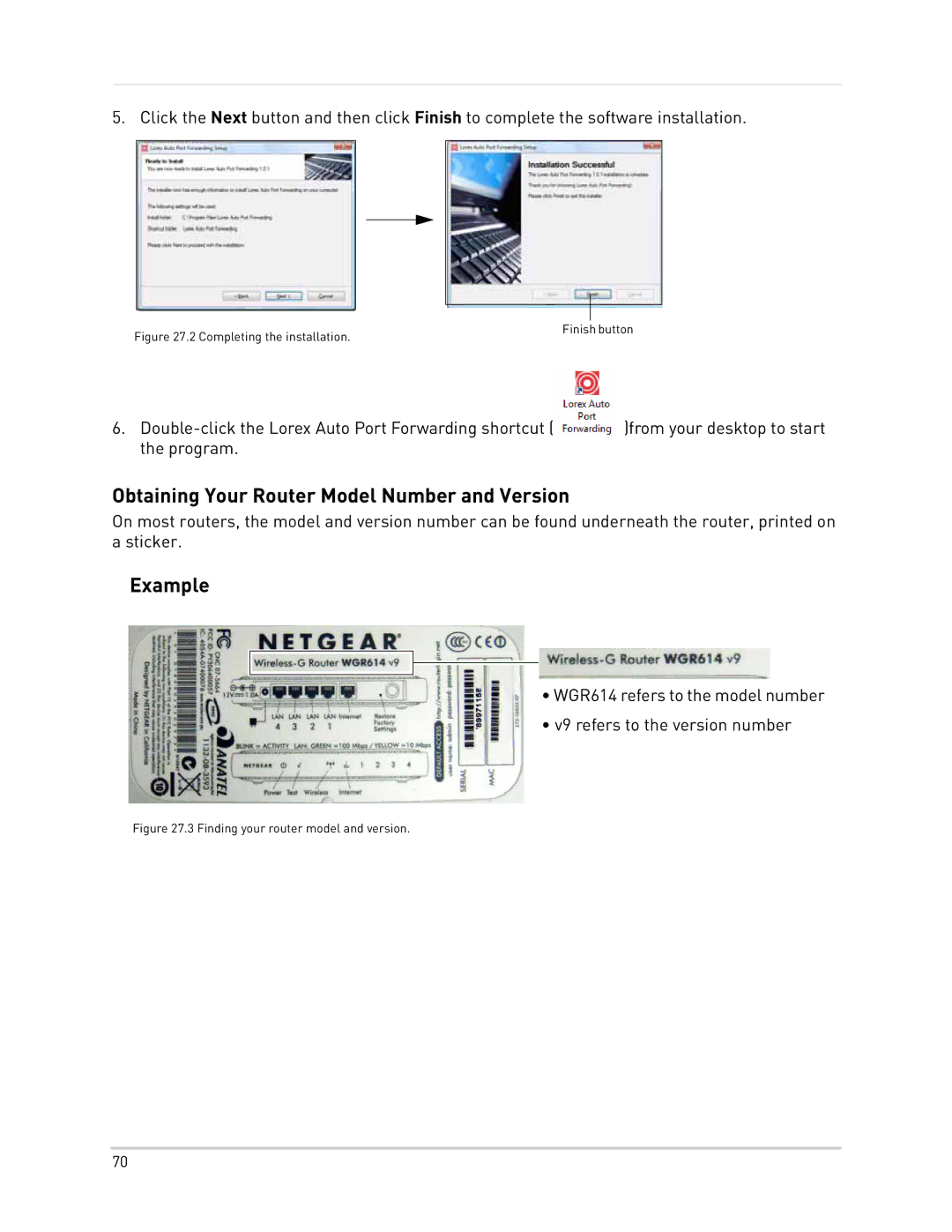 LOREX Technology LH300 Series instruction manual Example 