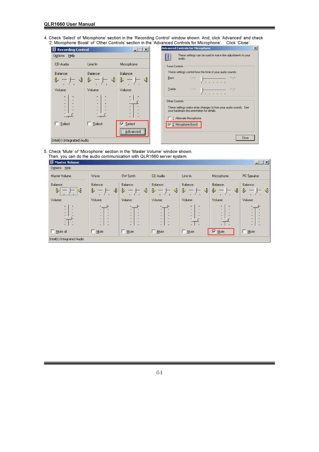 LOREX Technology QLR1660 instruction manual 