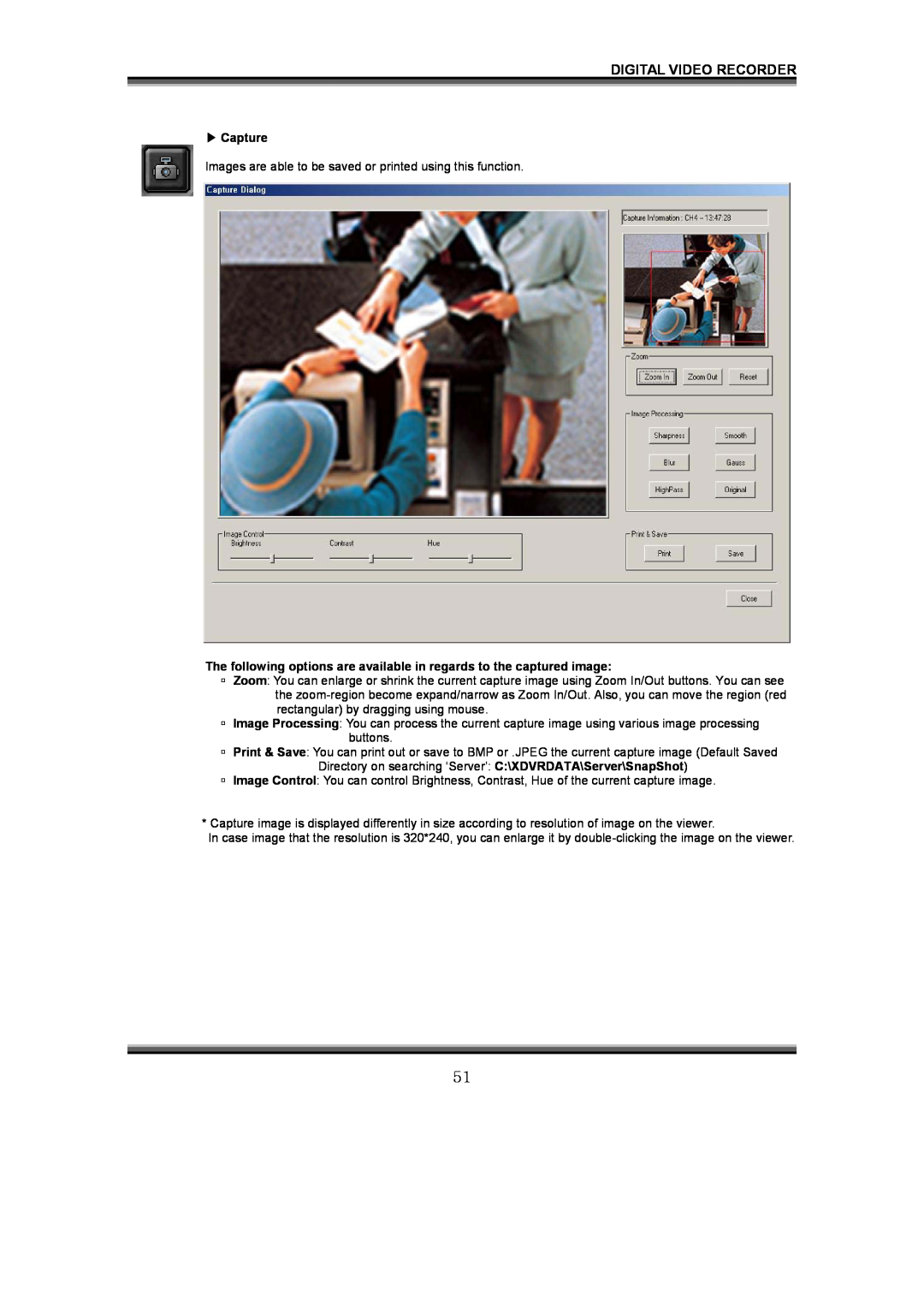LOREX Technology QLR1660 instruction manual Capture, Digital Video Recorder 