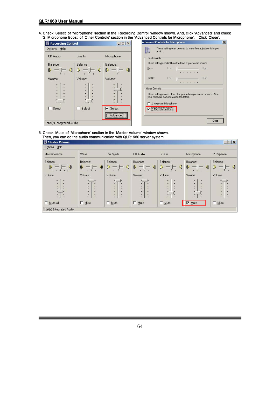 LOREX Technology instruction manual QLR1660 User Manual 