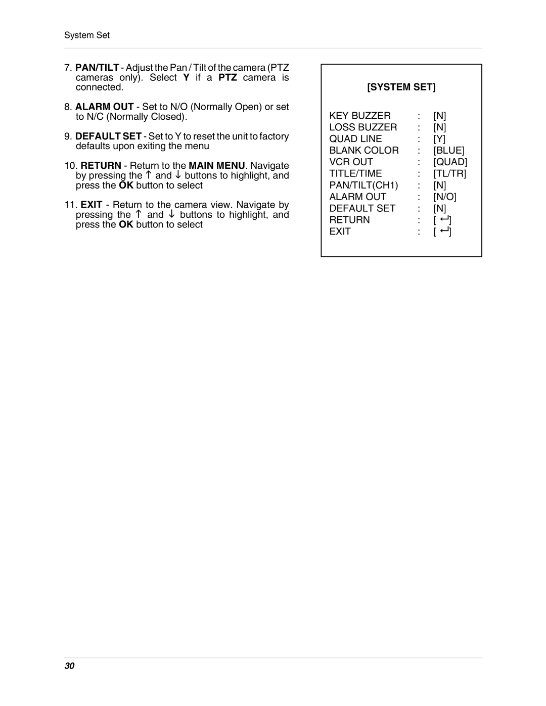 LOREX Technology SG17L7584 instruction manual System SET 