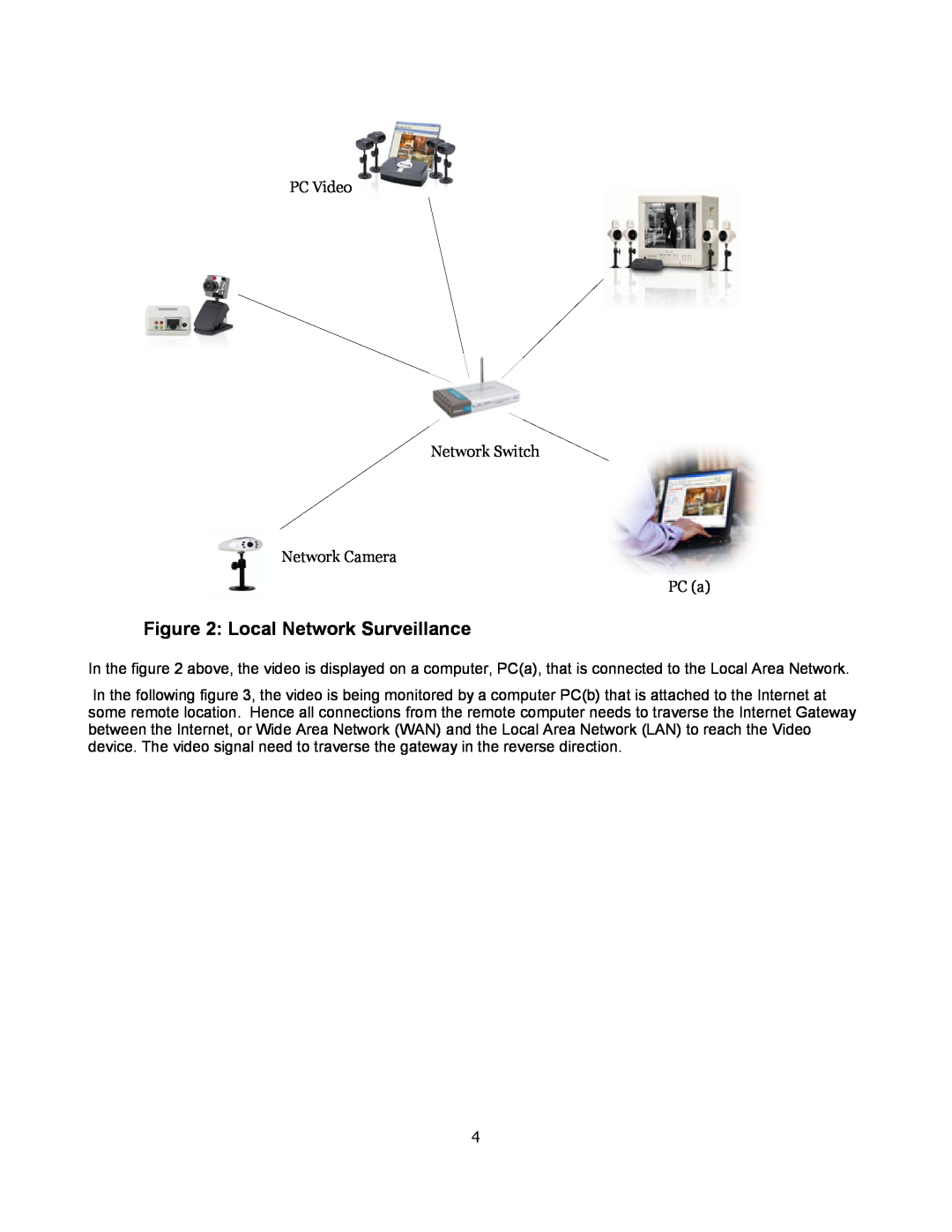 LOREX Technology Surveillance Systems manual Local Network Surveillance, PC Video System Monitor Video Server 