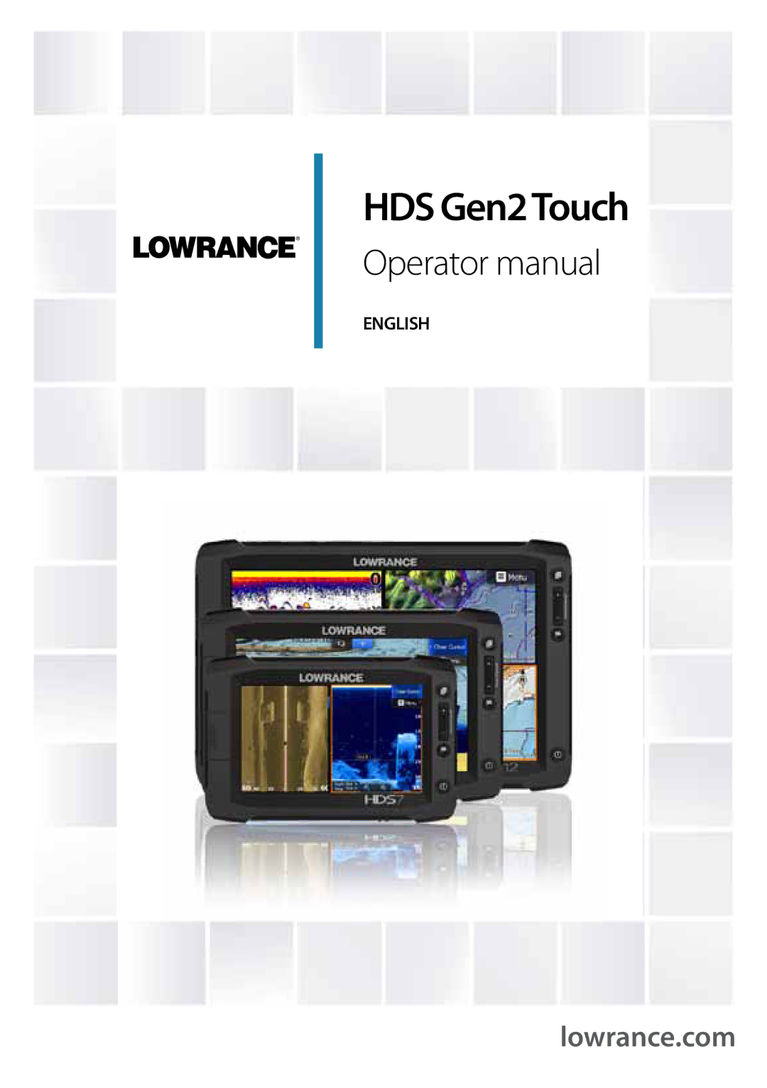 Lowrance electronic 10764001 manual HDS Gen2Touch 